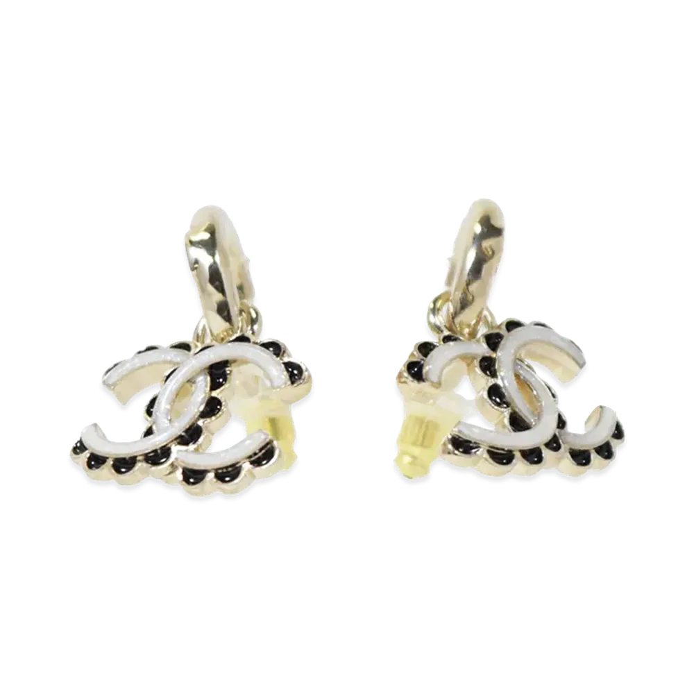 CHANEL Women's Coco Mark Earrings "Gold"