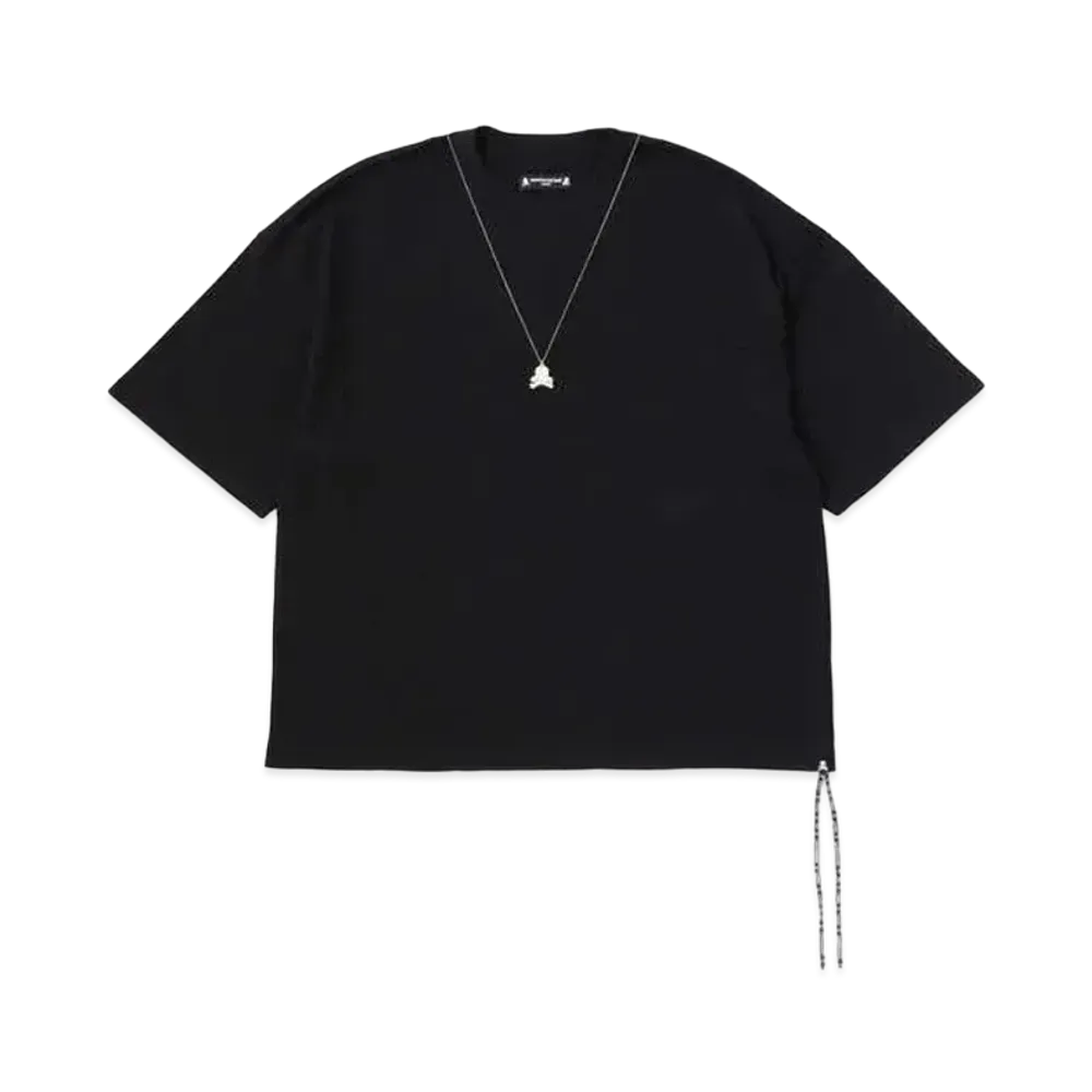 mastermind JAPAN Boxy Skull Necklace Tee "Black"