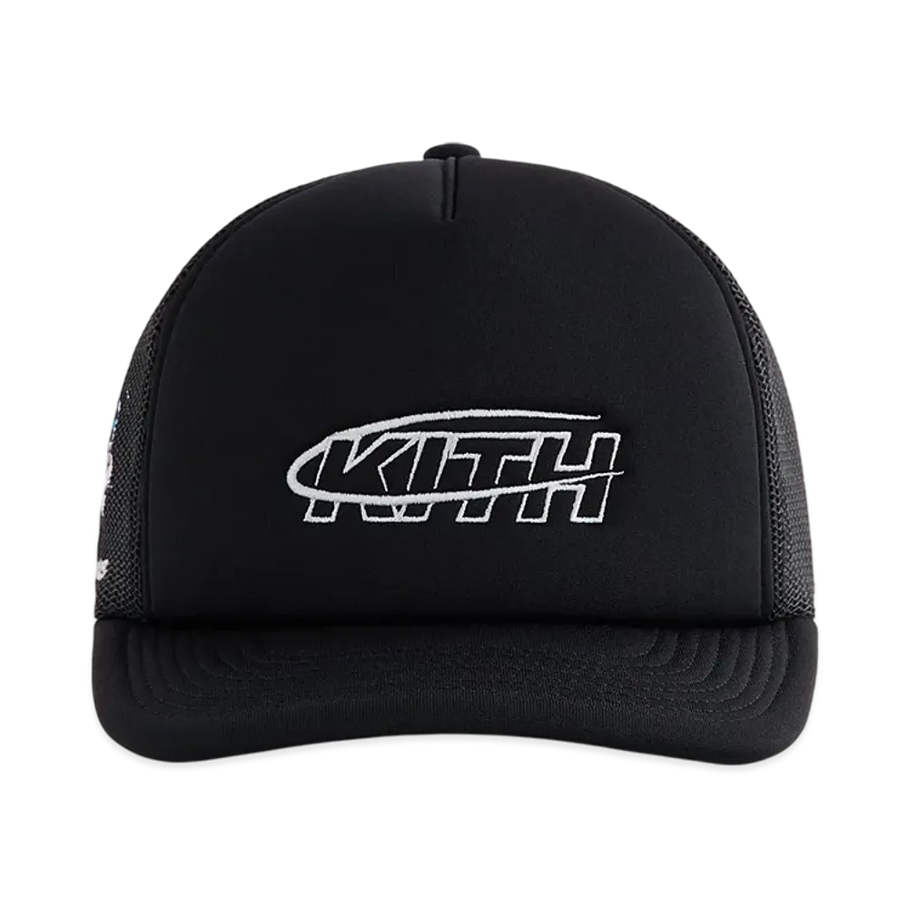 Kith x Disney Pixar WALL-E Nolan Trucker Hat "Black"