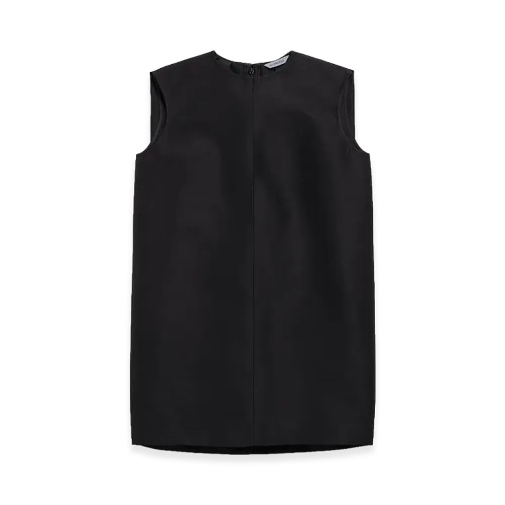 BALENCIAGA Women's Mini Cocoon Dress "Black"