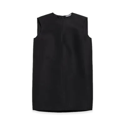 BALENCIAGA Women's Mini Cocoon Dress "Black"
