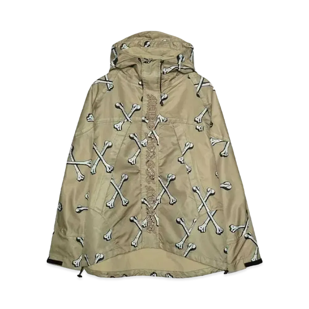 MAYO MAYO CROSS BONES EMBROIDERY MOUNTAIN PARKA "GOLD"