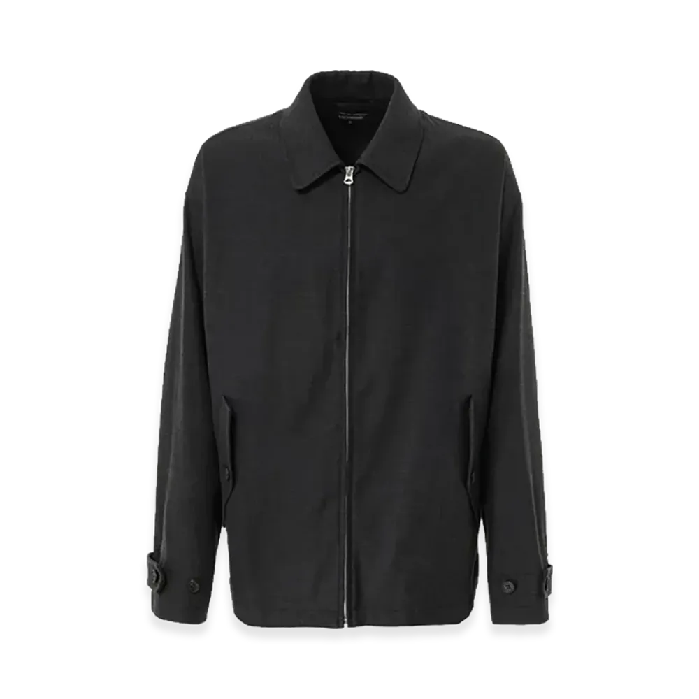 COMME des GARCONS HOMME Cotton Wool Sarge Zip Jacket "Charcoal Gray"