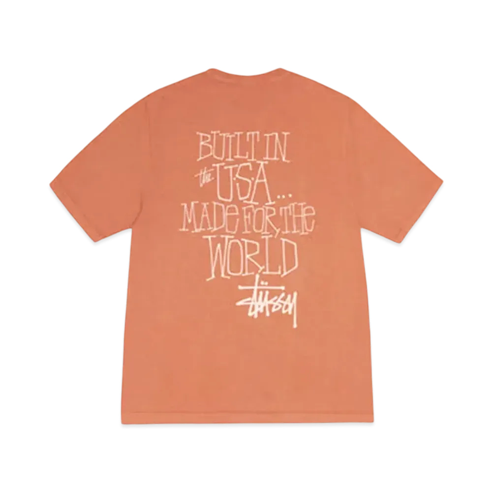 ステューシー ビルトイン USA Tシャツ ピグメントダイ "ラスト" 1905059