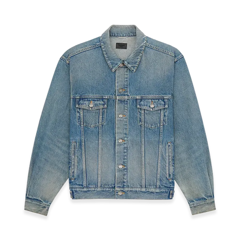 Saint Laurent 'Trucker' Jacket "Blue"