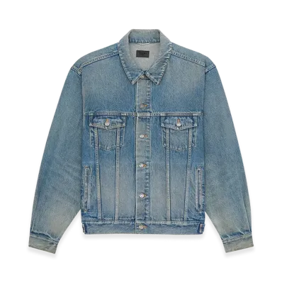 Saint Laurent 'Trucker' Jacket "Blue"