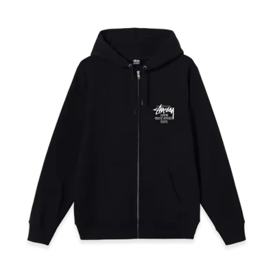 Stussy Stock DSM Ginza Zip Hoodie 2023 "Black"
