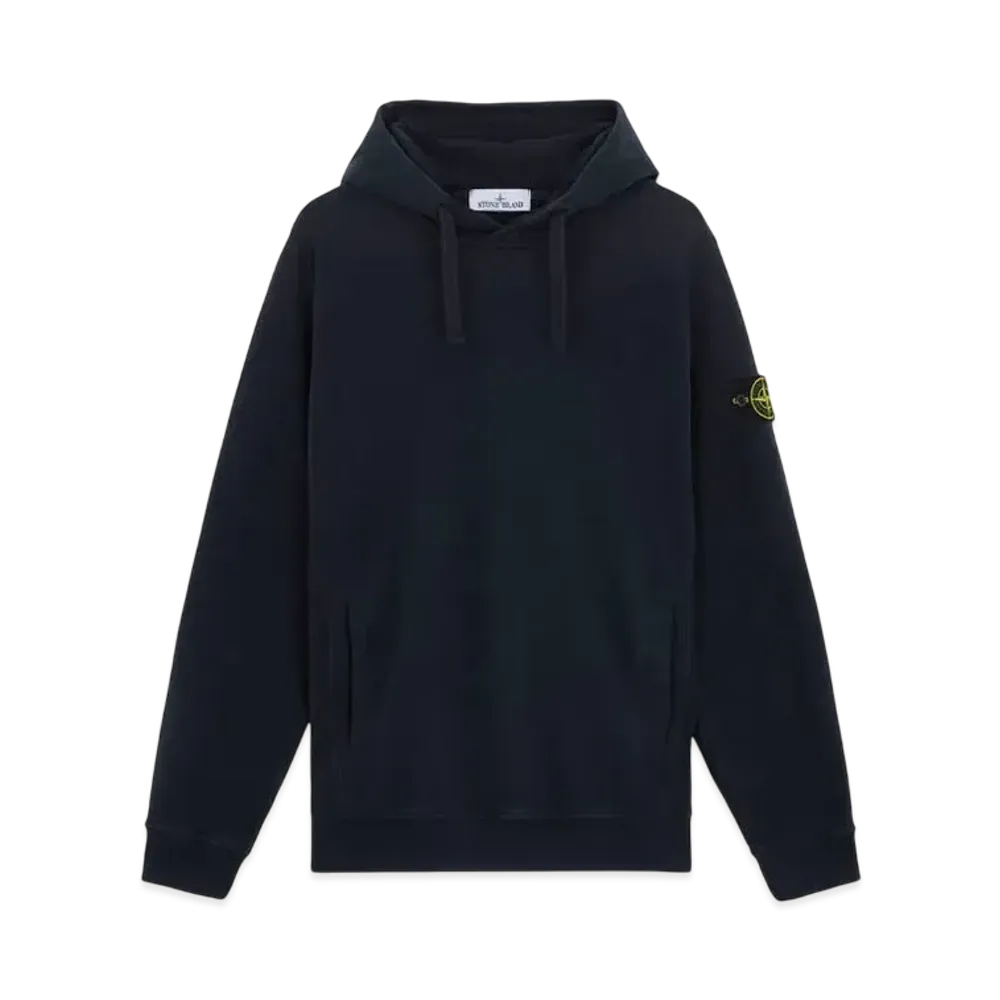 Stone Island 60820 Brushed Organic Cotton Fleece "Navy Blue"