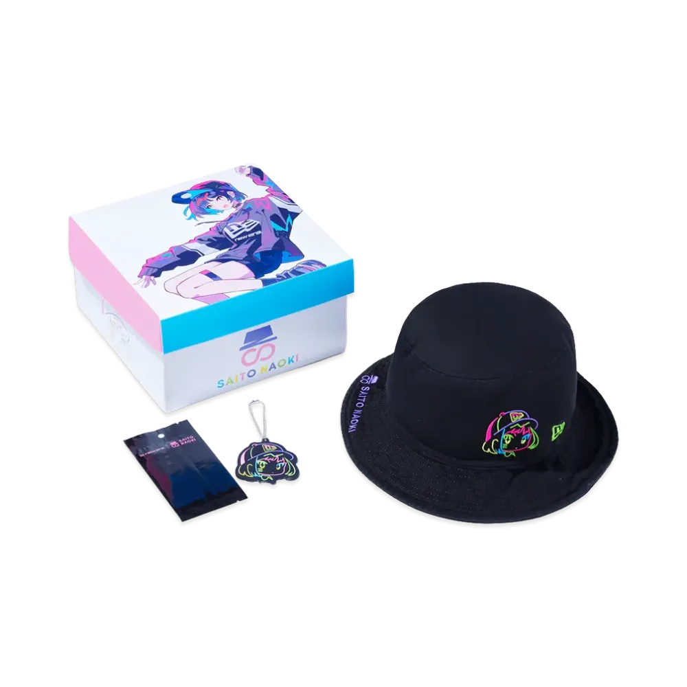 NEW ERA Bucket-01 Naoki Saito Box Set "Black"