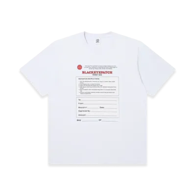 BlackEyePatch Money Bag Label Tee "White"