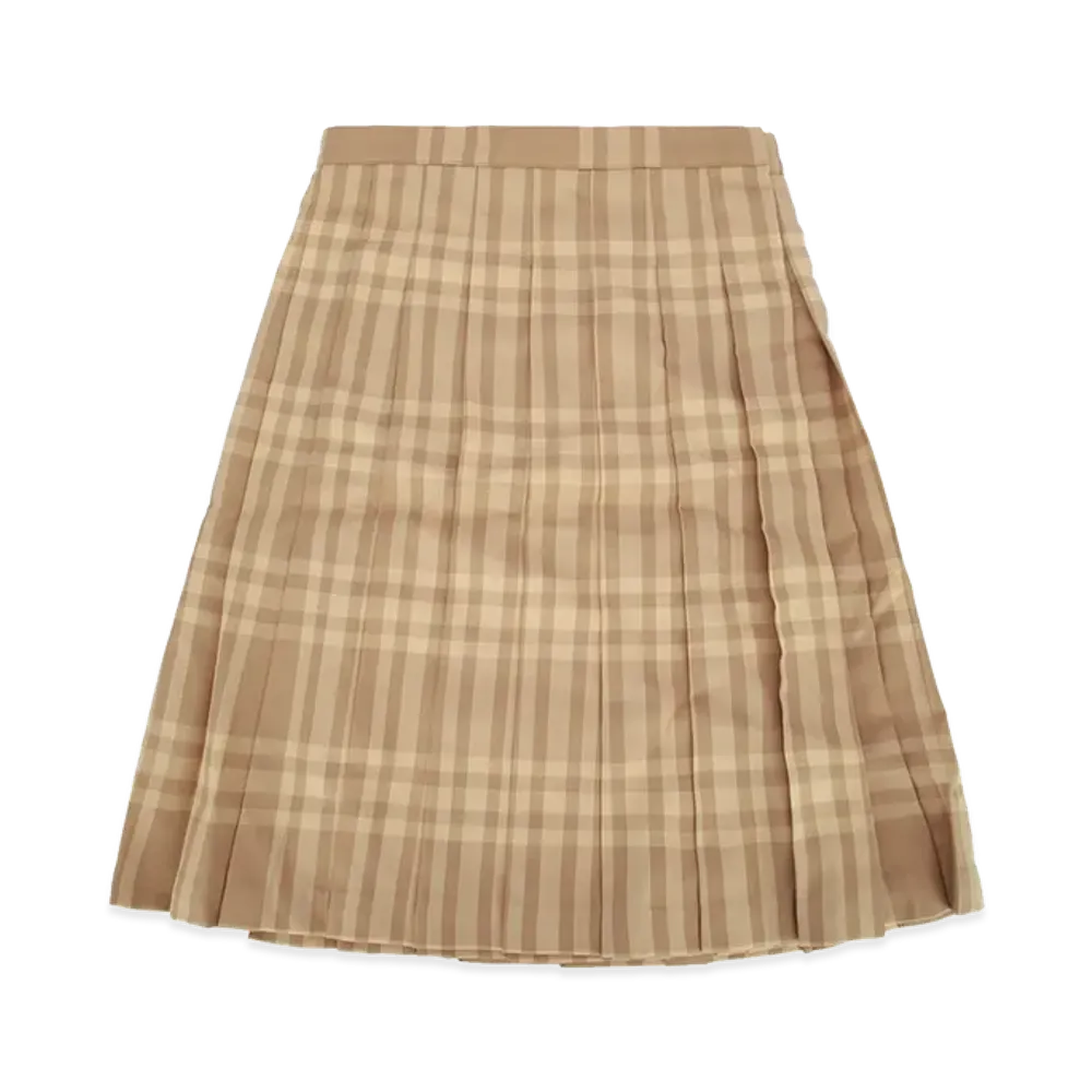 Burberry Kids Kg3 Estelle Chk "Darksand"
