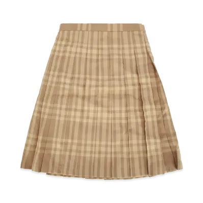 Burberry Kids Kg3 Estelle Chk "Darksand"