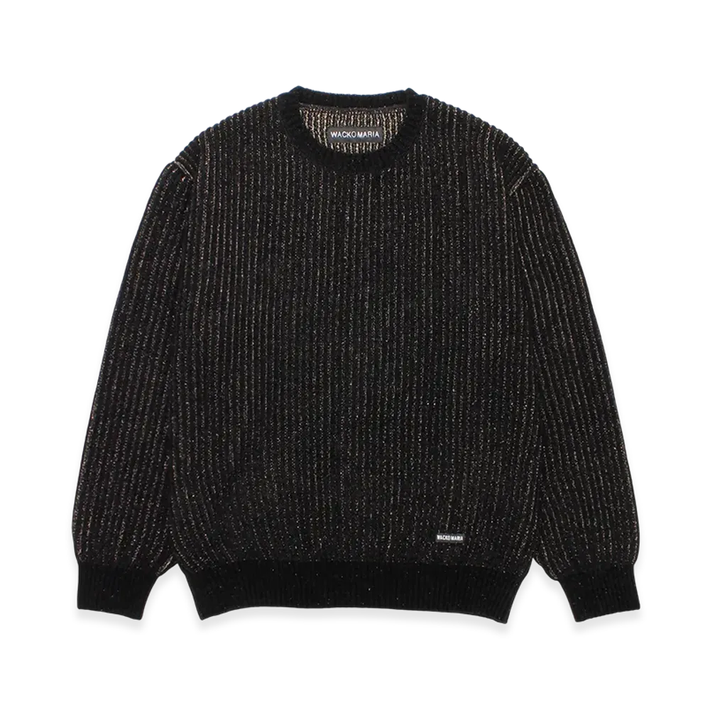 WACKO MARIA Glitter Knit Sweater "Gold"