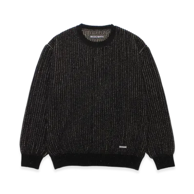 WACKO MARIA Glitter Knit Sweater "Gold"