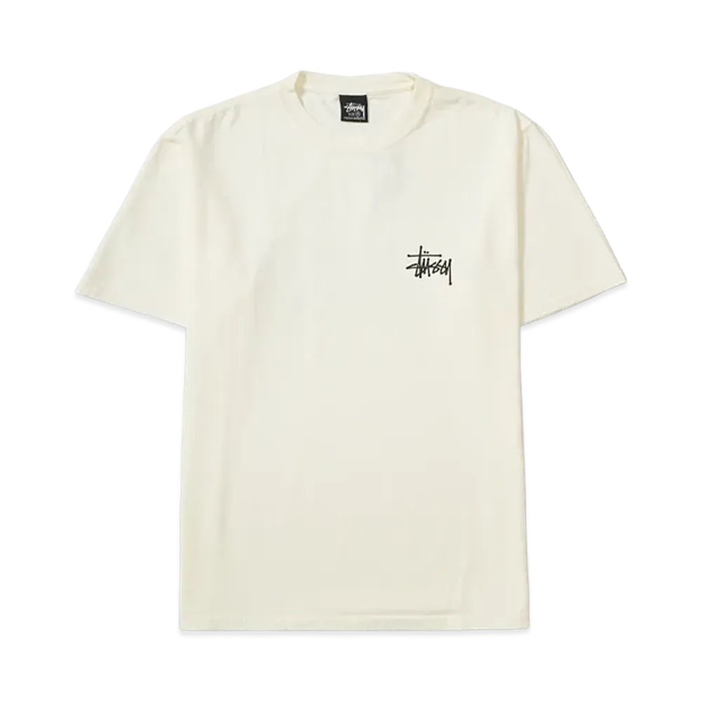 Stussy Basic Tee Pigment Dyed "Natural"