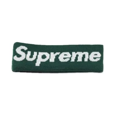 Supreme x New Era Big Logo Headband "Green"