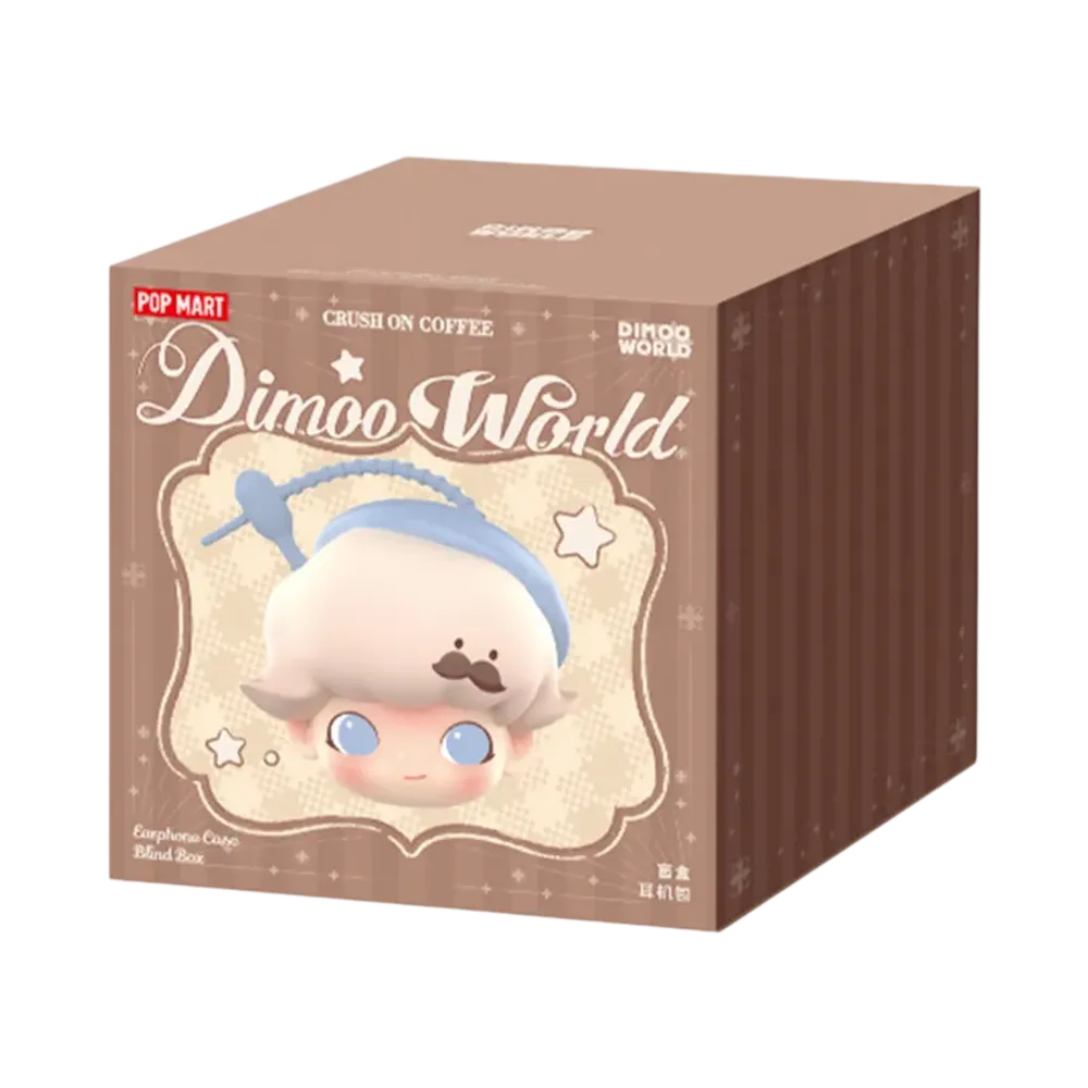 POP MART DIMOO Crush on Coffee Series-Earphone Case Blind Box [Piece]
