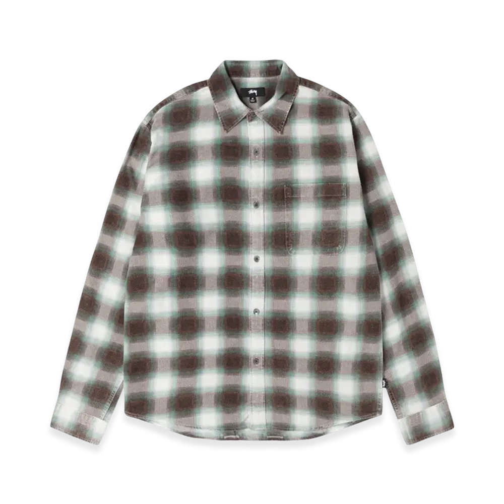 Stussy June Plaid Shirt "Bone"
