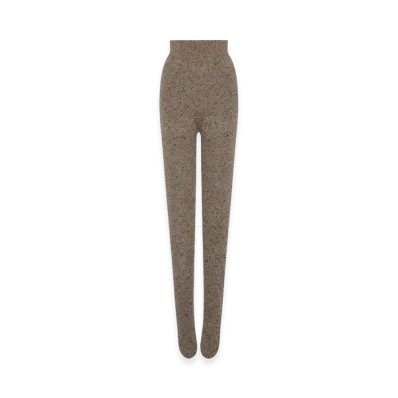 The Row Women's Mumu Cashmere Tights "Sepia"