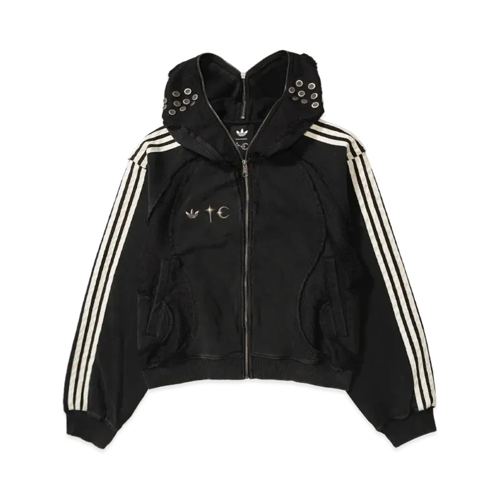 adidas x Thug Club Team Geist Zip-Up Hoodie "Black"