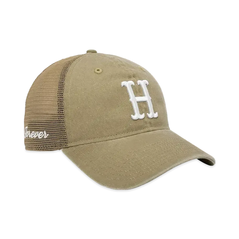 HUF x NEW ERA Classic H Mesh Hat "Moss"