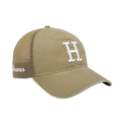HUF x NEW ERA Classic H Mesh Hat "Moss"