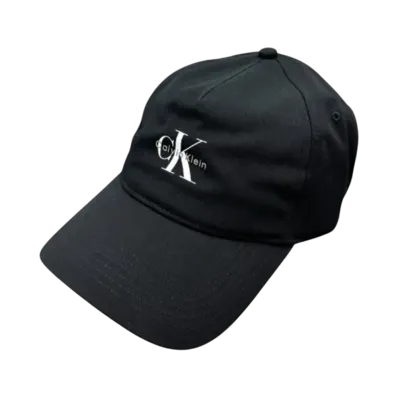 Calvin Klein Monologo Printed Baseball Cap "Black"
