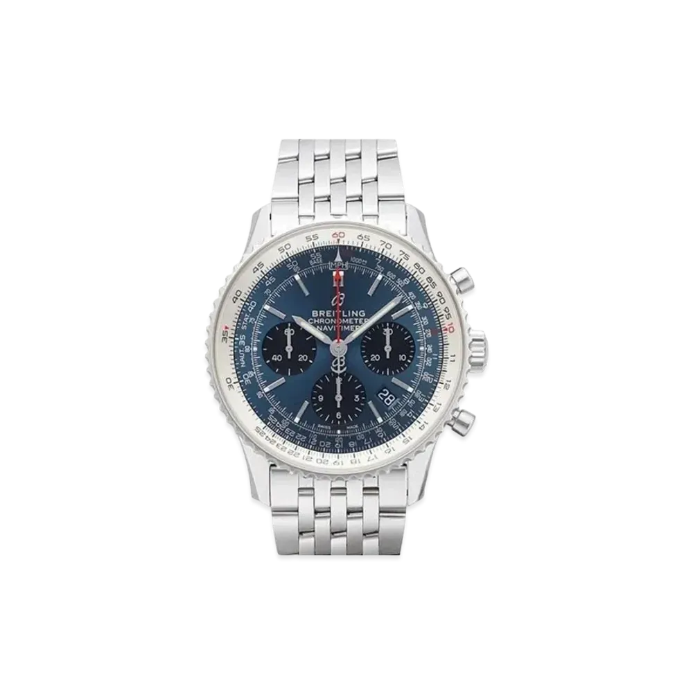 Breitling Navitimer B01 Chronograph 43 "Blue/Stainless Steel"