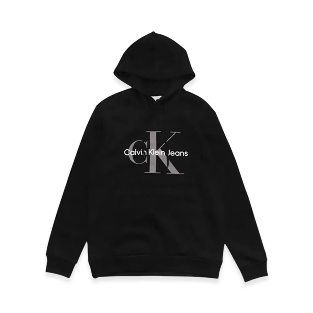 Calvin Klein Monogram P/O Hoodie "Black"
