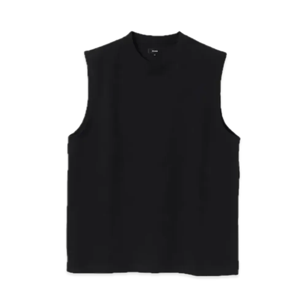 BEAMS Sleeveless Cut And Sew "Black"