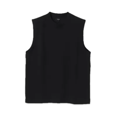 BEAMS Sleeveless Cut And Sew "Black"