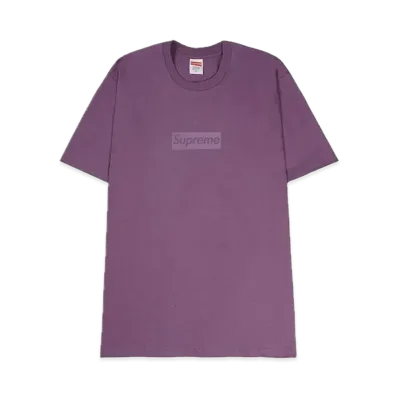 Supreme Tonal Box Logo Tee "Dusty Purple"