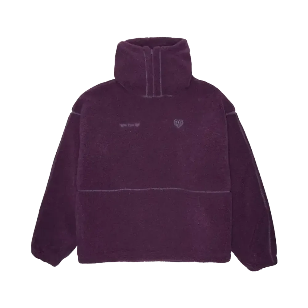 HTH boa zip hoodie "PURPLE"