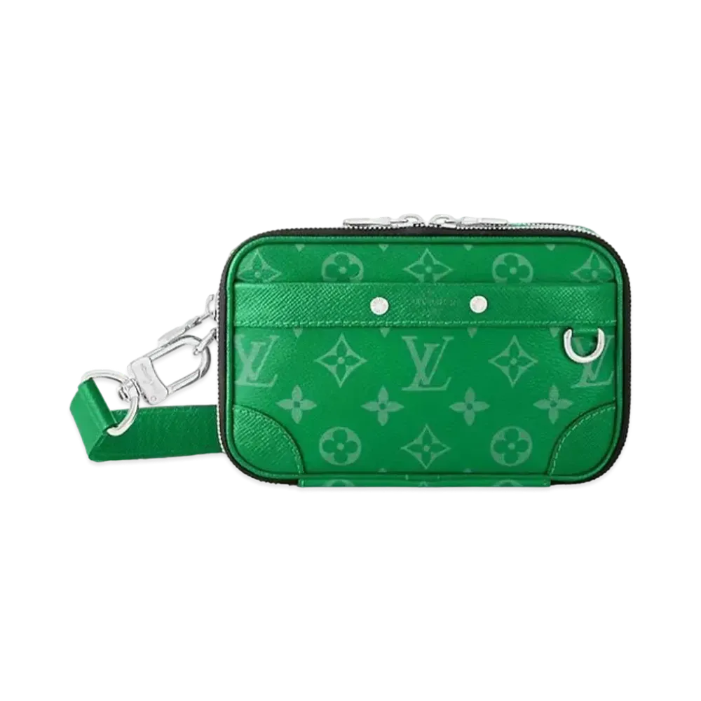 Louis Vuitton Alpha Wearable Wallet Taigarama "Vert"