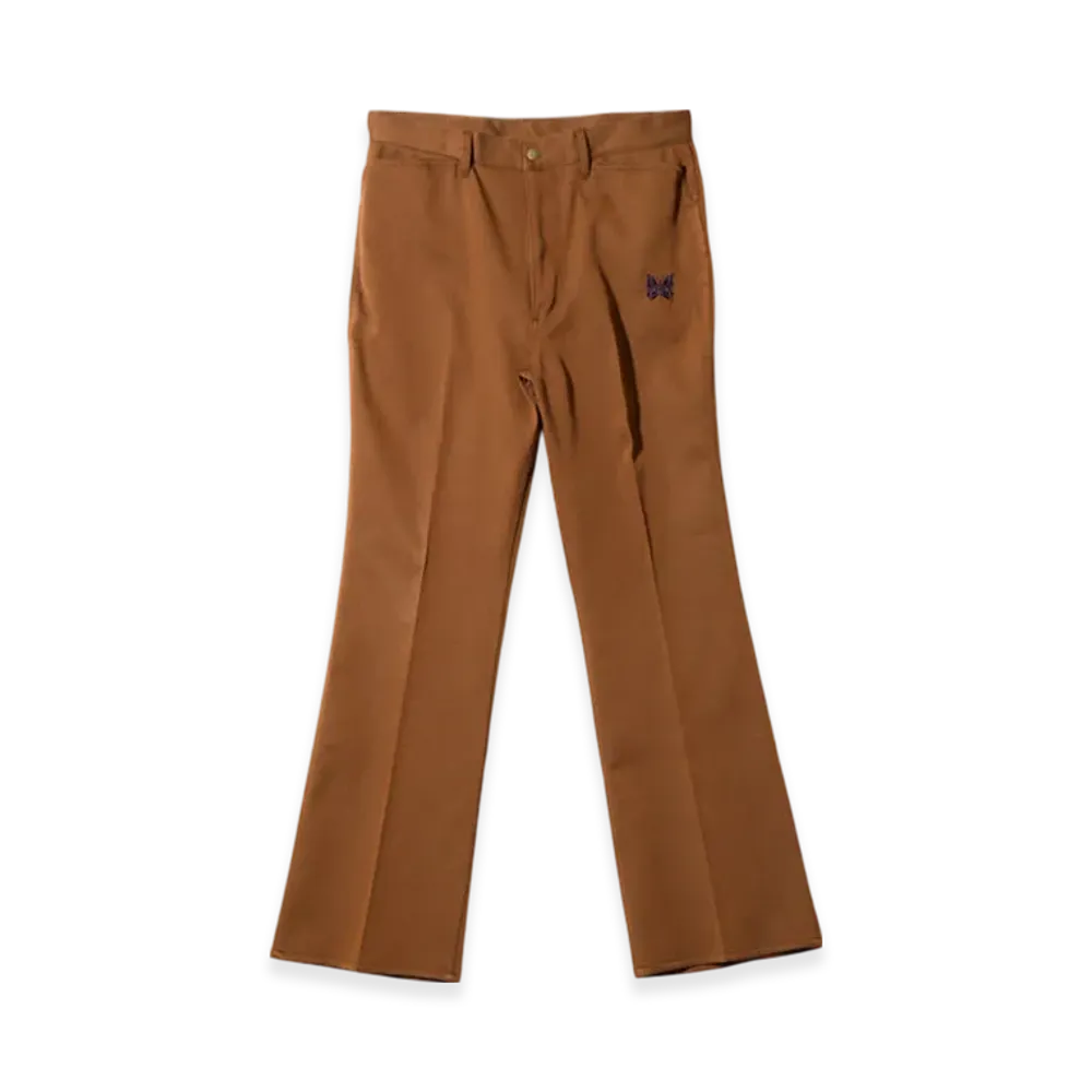 NEEDLES Boot-Cut Jean - Poly Twill "Brown"