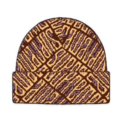 Supreme Funk Spellout Beanie "Orange"