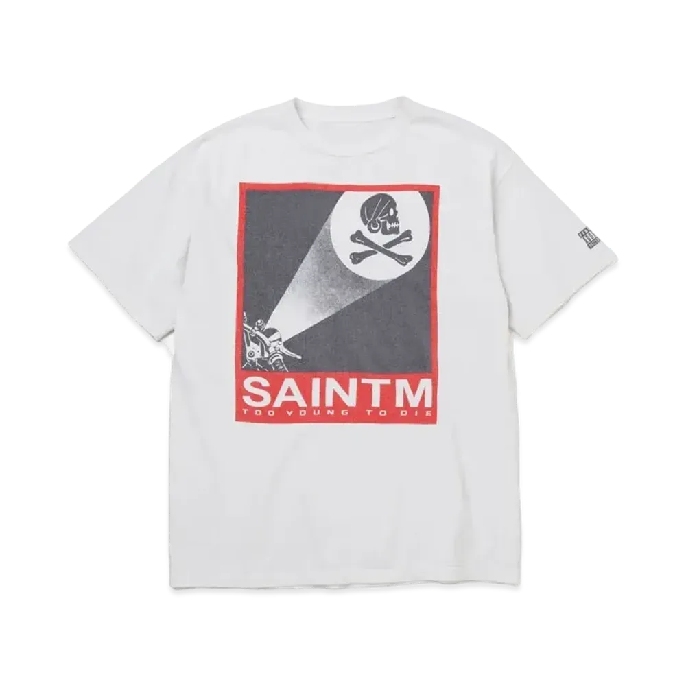 NEIGHBORHOOD STHD_SS Tee/Eternal "White"