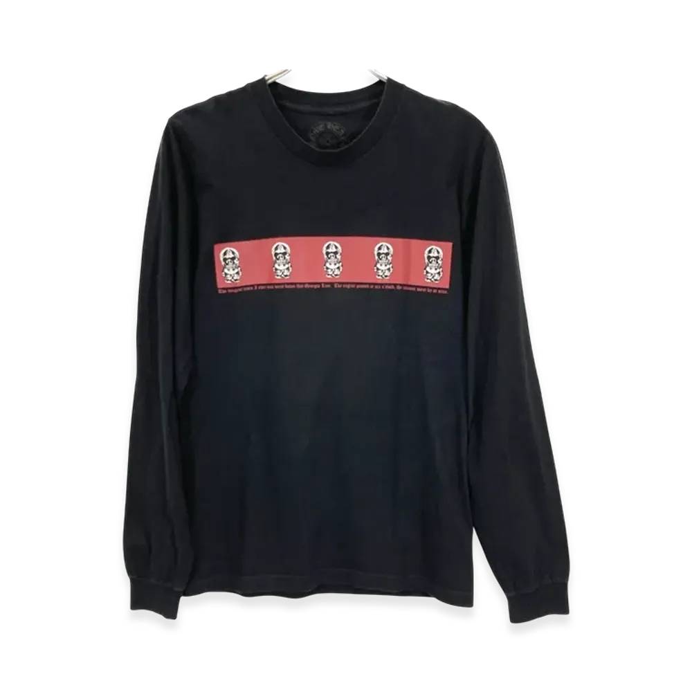 Chrome Hearts Delphino Train Foti L/S Tee "Black"