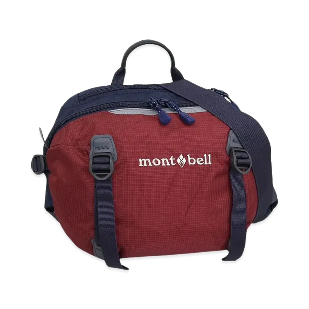 mont-bell Trail Lumbar Pack 4 "Wine Red"