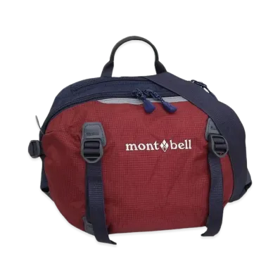 mont-bell Trail Lumbar Pack 4 "Wine Red"