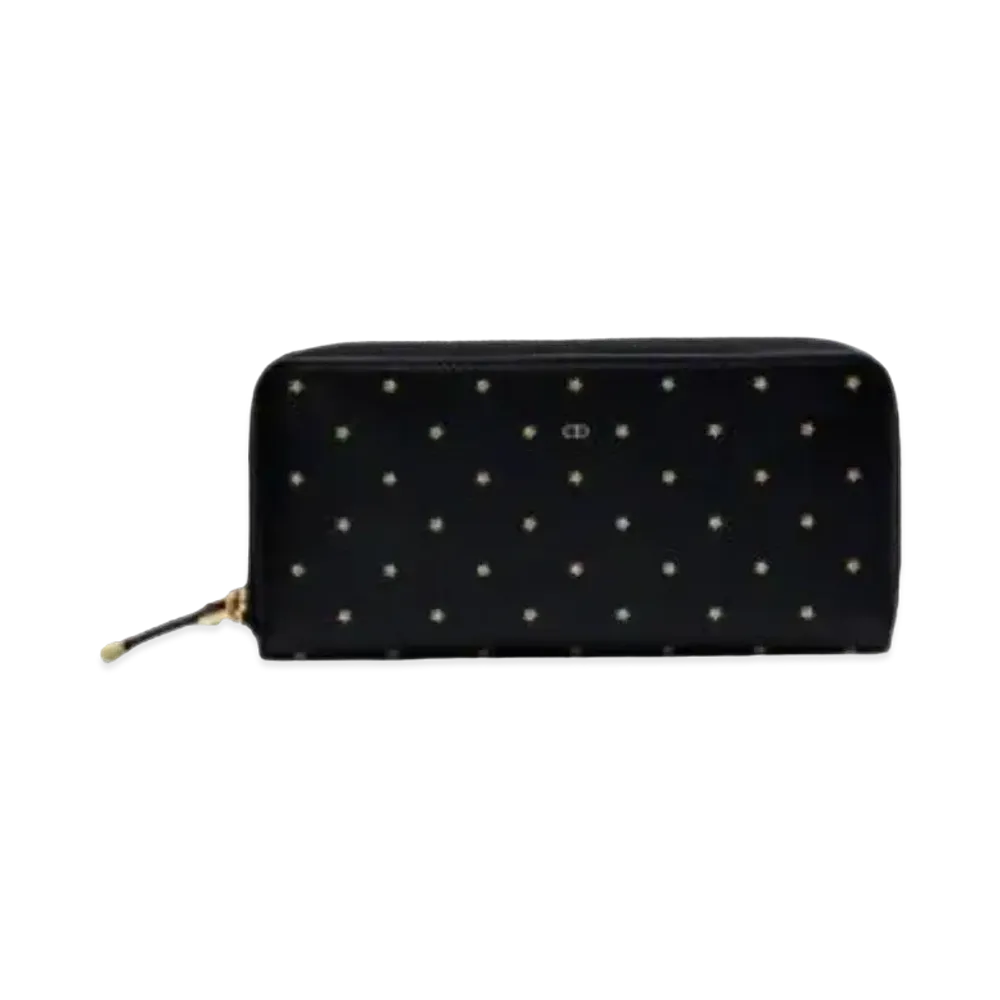 Dior Calfskin Voyage Wallet "Black"