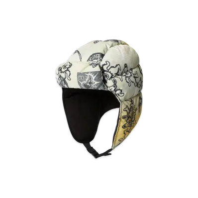 thisisneverthat x Grateful Dead Puffer Down Trooper Hat "Iconography"
