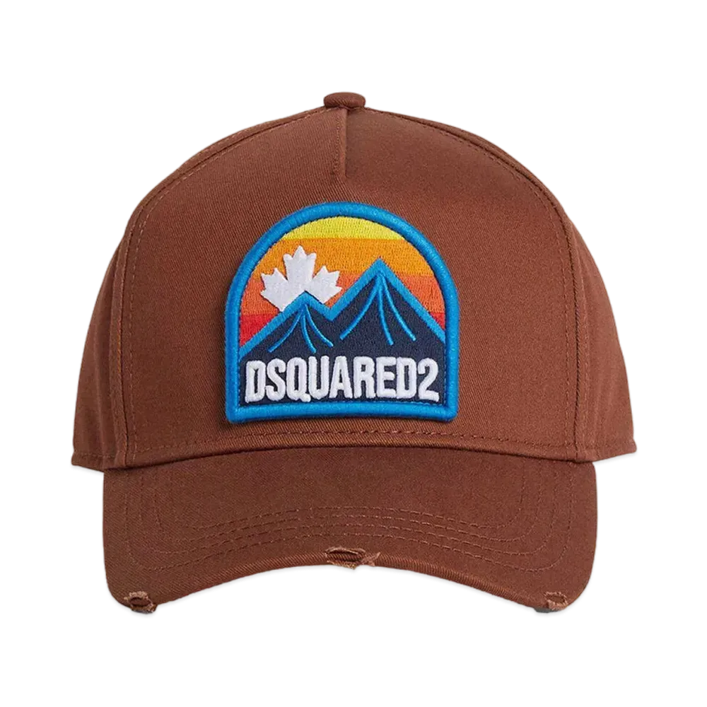Dsquared2 Canadian Patch Baseball Cap "Brown"