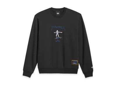 adidas x THRASHER x AFA Gonz Crew Neck "Black"
