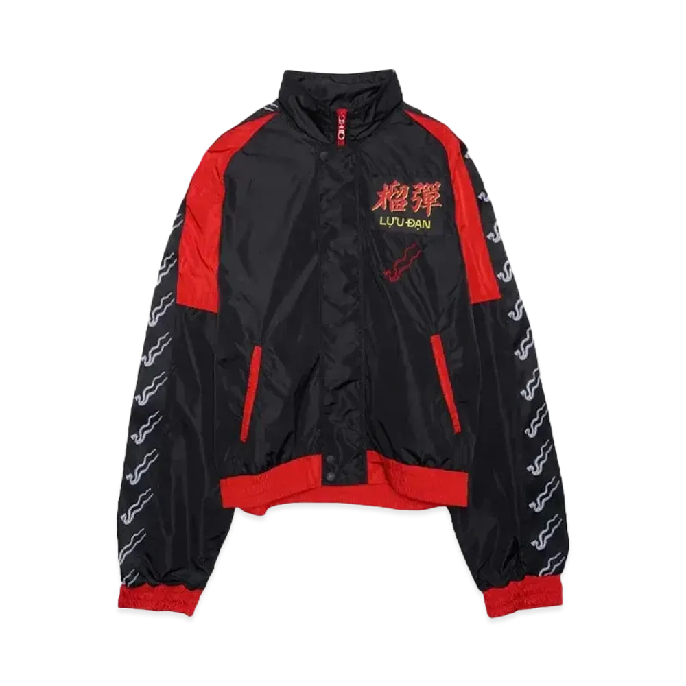 LU'U DAN NEW-WAVE SHELL "BLACK / RED"