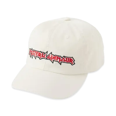 HYSTERIC GLAMOUR Maiden Logo Embroidered Cap "White"