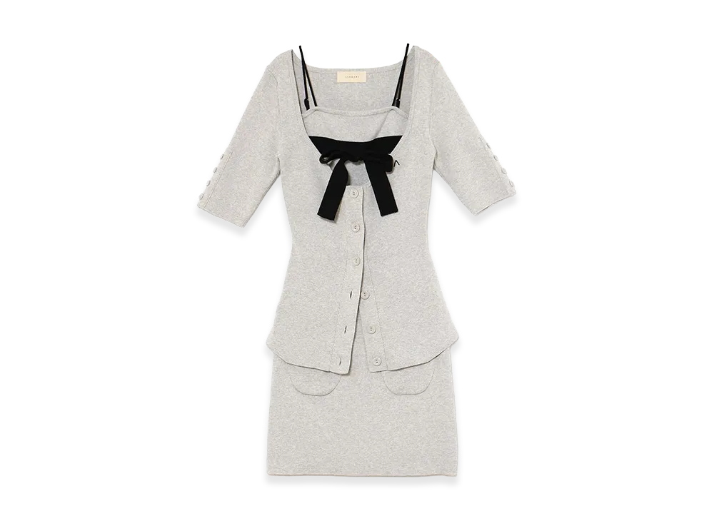 ANDMARY Women's Rola Ribbon Set Up "Gray"