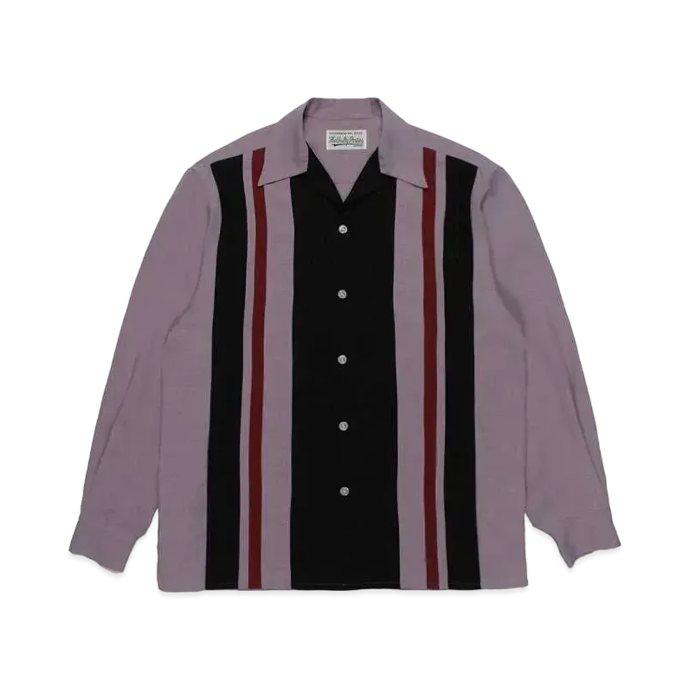 WACKO MARIA 50's Shirt "Light Purple"