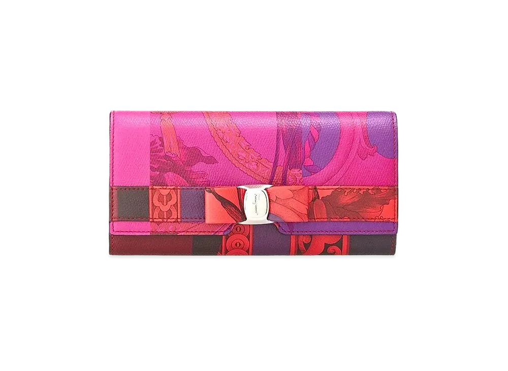 Salvatore Ferragamo Long Wallet "Dyed Heritage"