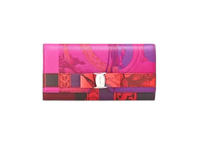 Salvatore Ferragamo Long Wallet "Dyed Heritage"